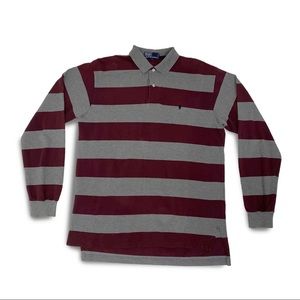 Striped Polo Ralph Lauren Long Sleeve Polo Shirt